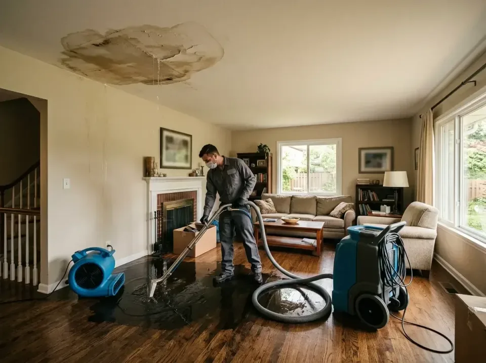 attic-pipe-burst-ceiling-drip-008 — frequently asked questions, Water Damage Restoration & Carpet Care in Edgewood, WA